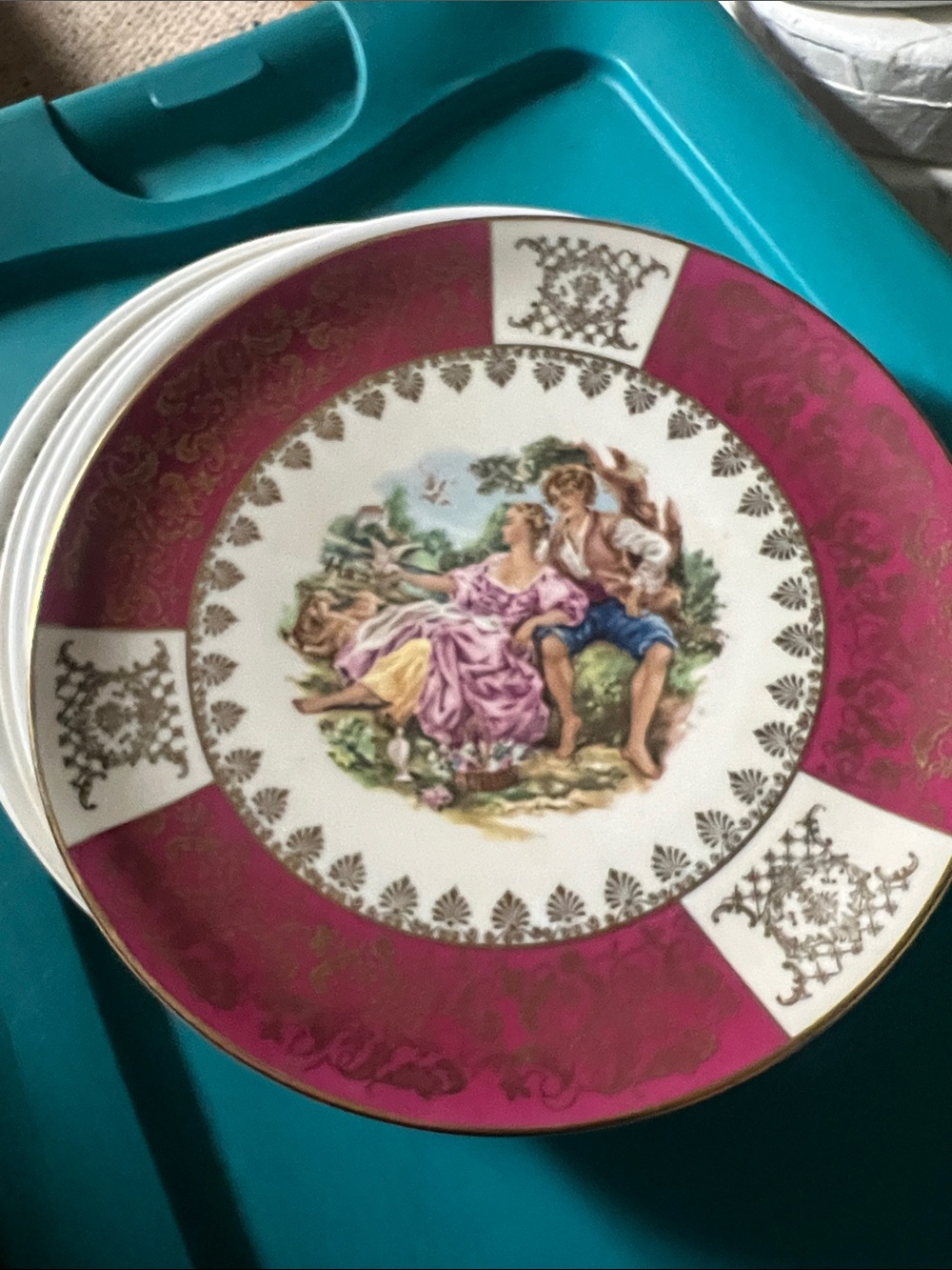 Vintage Bavarian plate